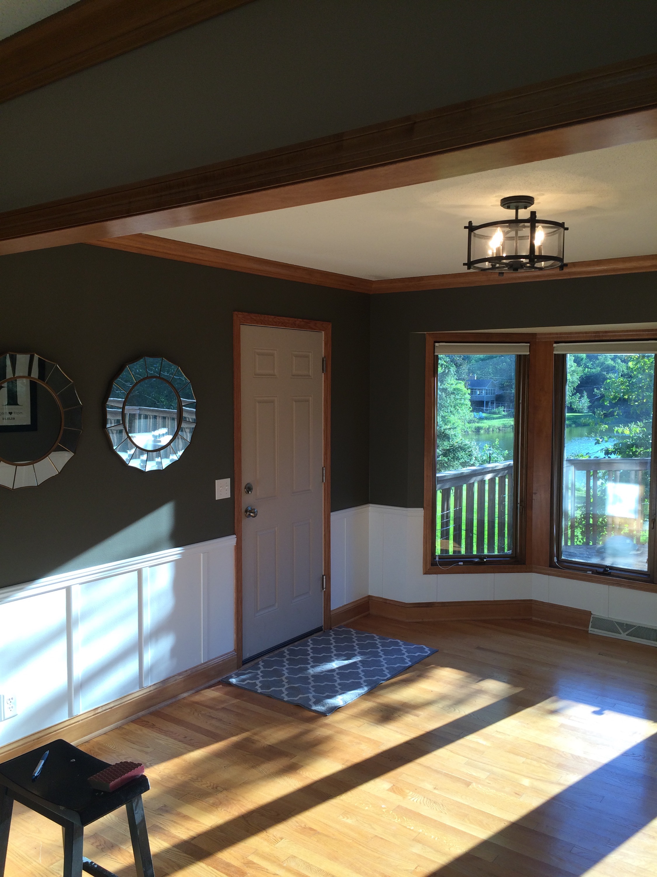 Updating The Chair Rail To Be More Modern Frankteriors101
