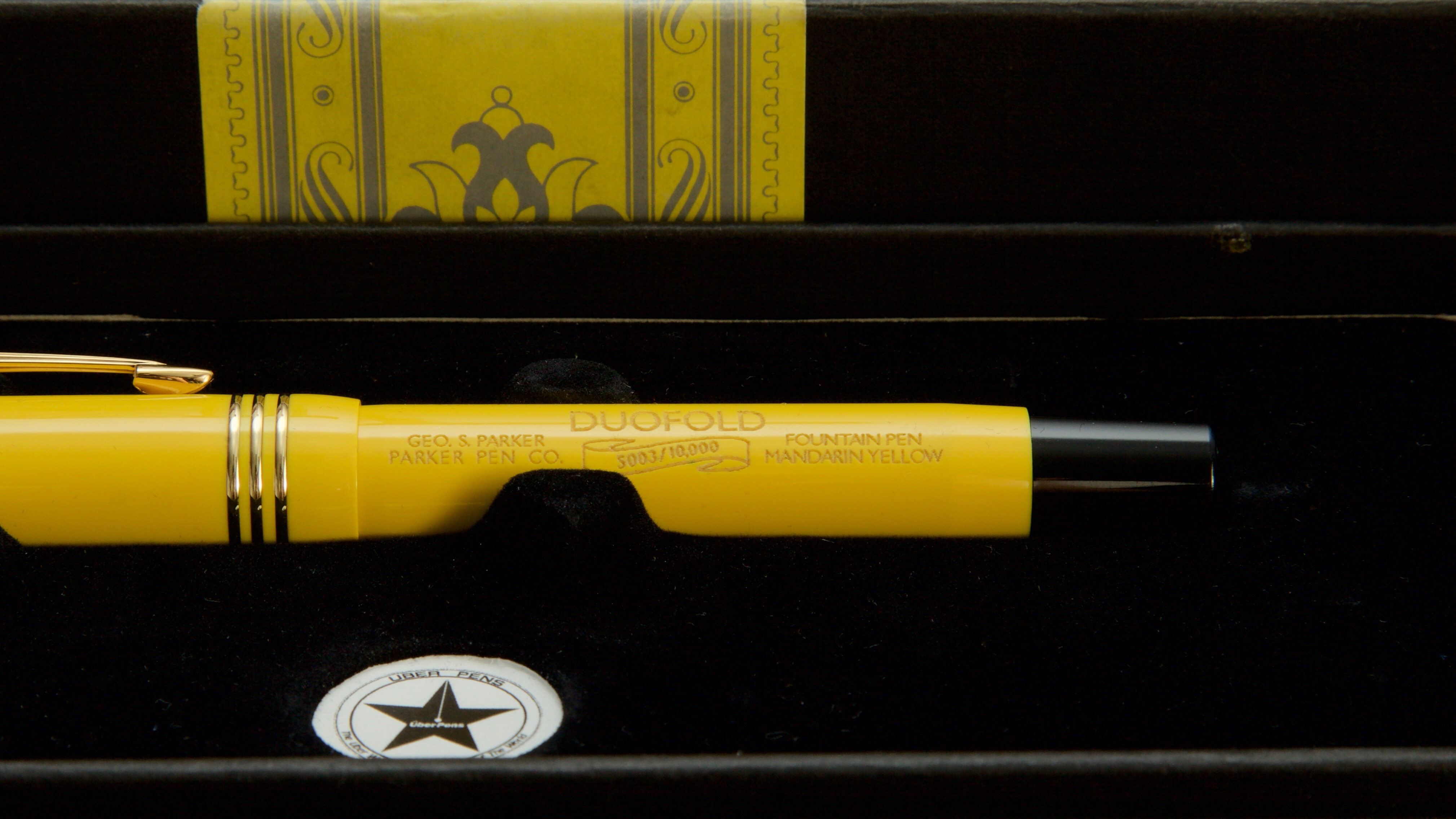 A Designated Resurrection: the 1995 Parker Duofold Mandarin Yellow