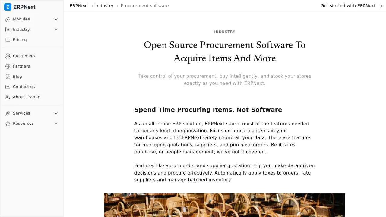 Open Source Procurement Software To Acquire Items And More