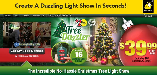 Led Christmas Tree Lights Tree Dazzler Gift Wows
