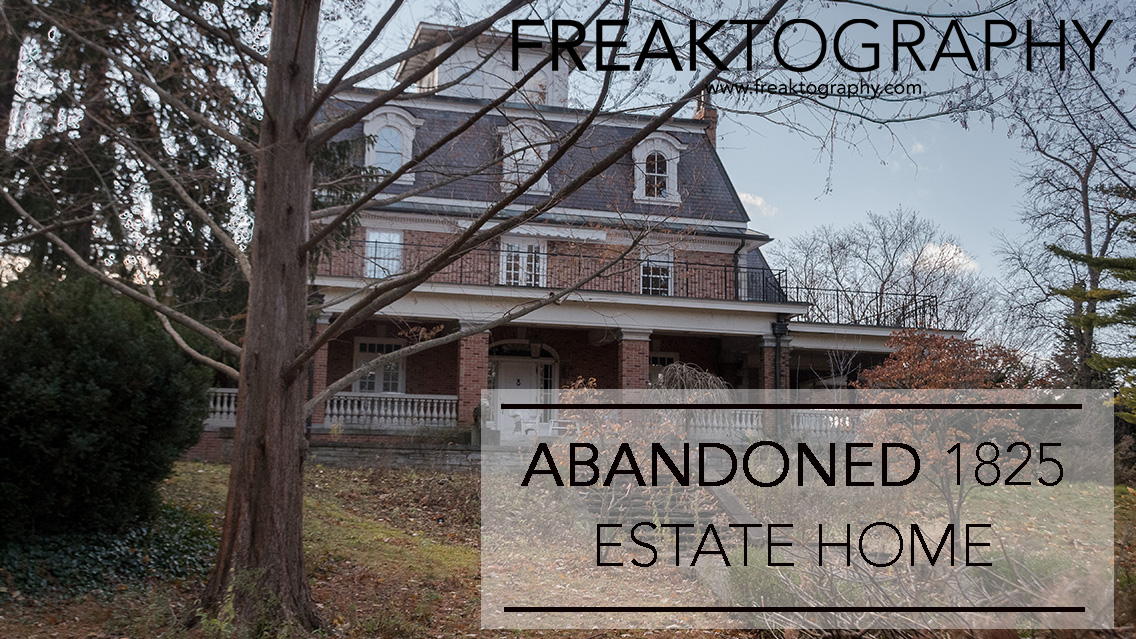 Vacant Abandoned Randwood Estate Niagara on the Lake Ontario