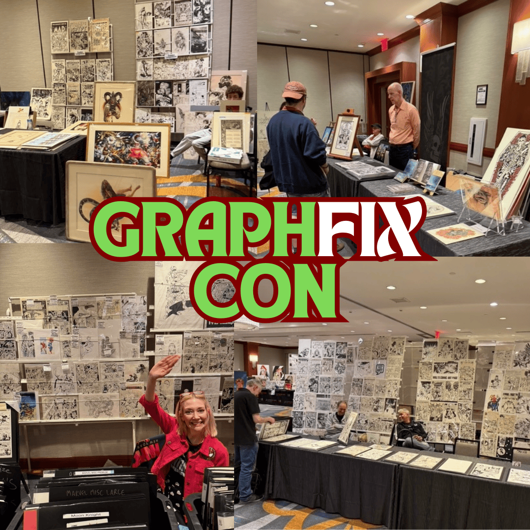 GraphFix Con Original Art Show Sunday May 17th 2026
