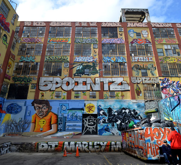 5 Pointz Loading Dock Area, photo by Fred Hatt