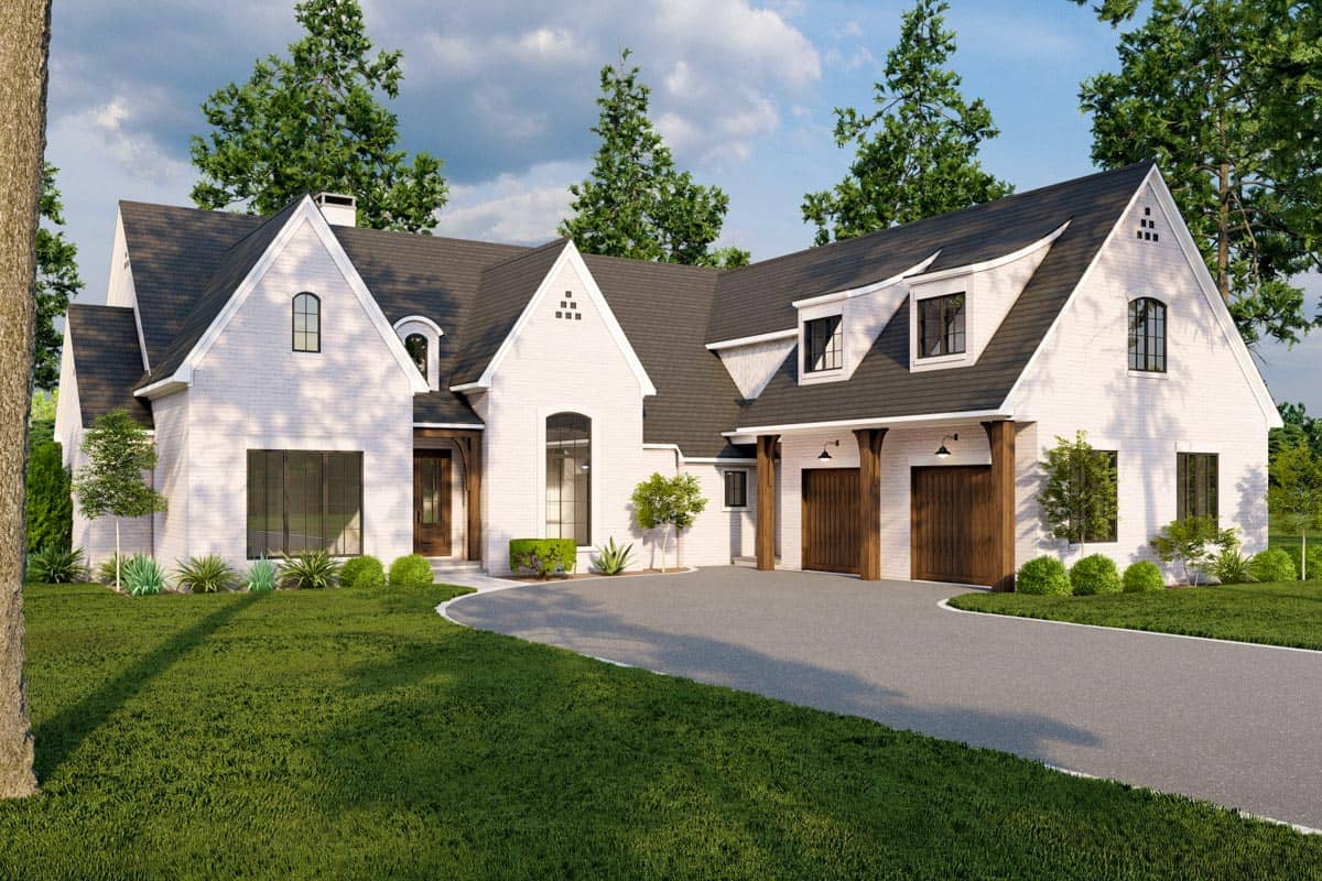2,998 Square Feet of Transitional Living with a Vaulted Outdoor Room