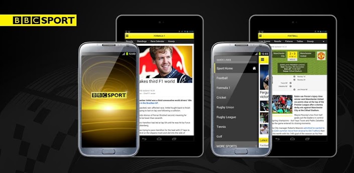 Bbc Sport Customise The App Free Apps Android Com