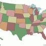 Us States Map Quiz - Printable Map