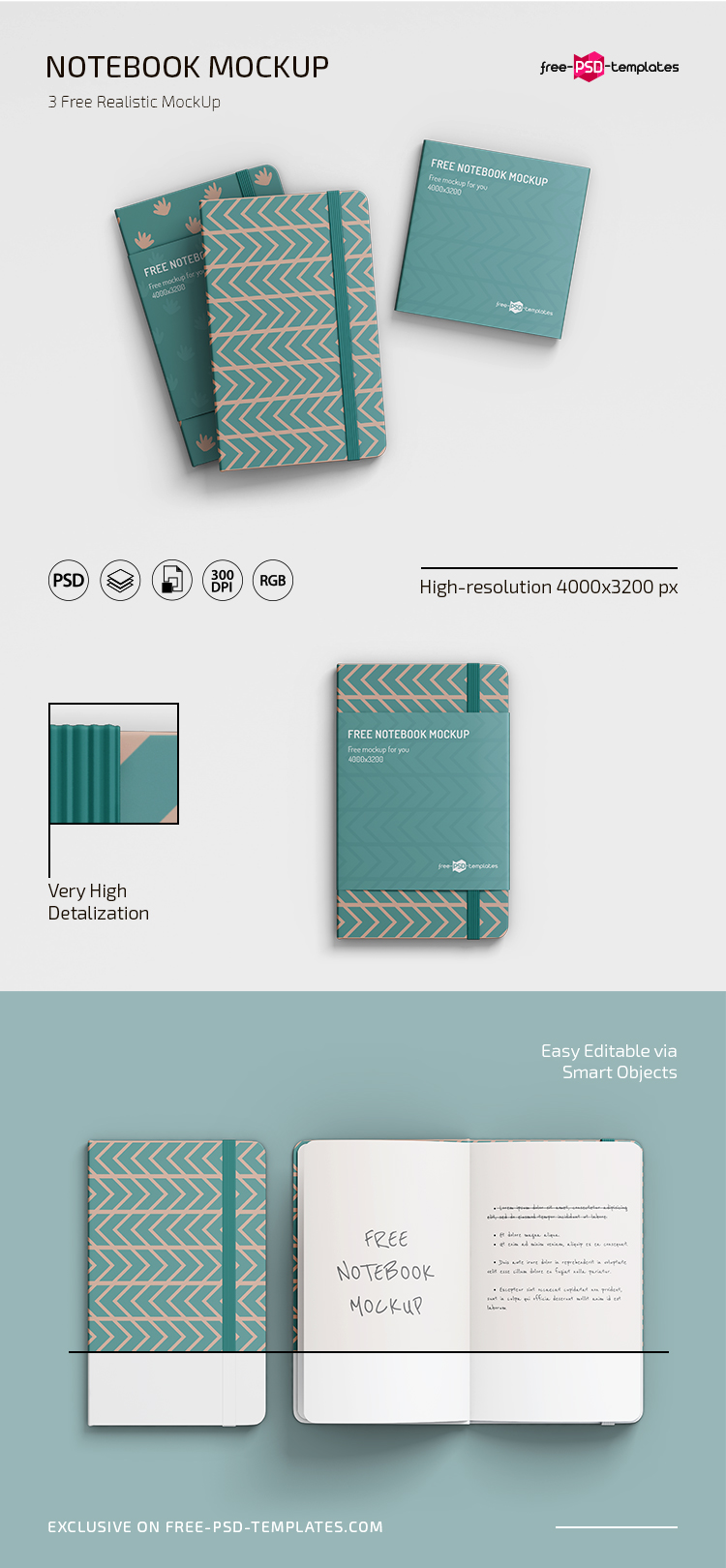 I’d needed less than 15 minutes to turn one of their beautiful new slim not. Free Notebook Mockup In Psd Free Psd Templates