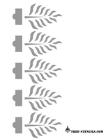 free printable border stencils