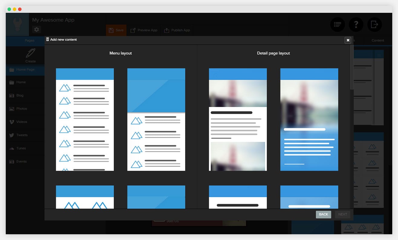 25 amazing tools to create a mobile app for free