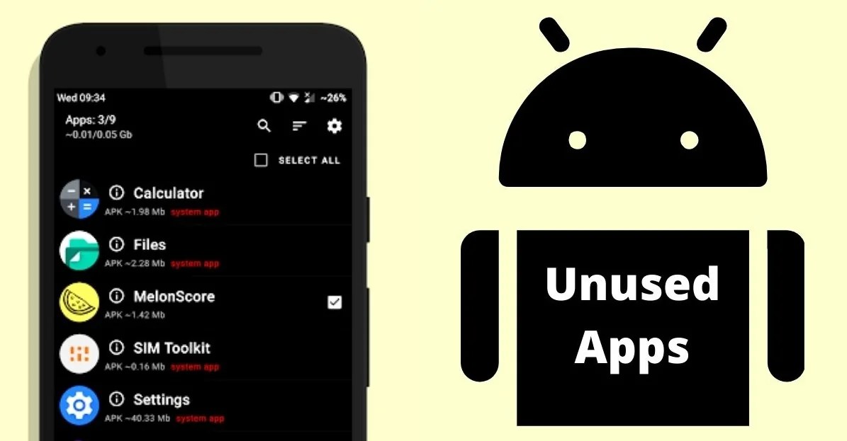 How to find what apps are unused on your android