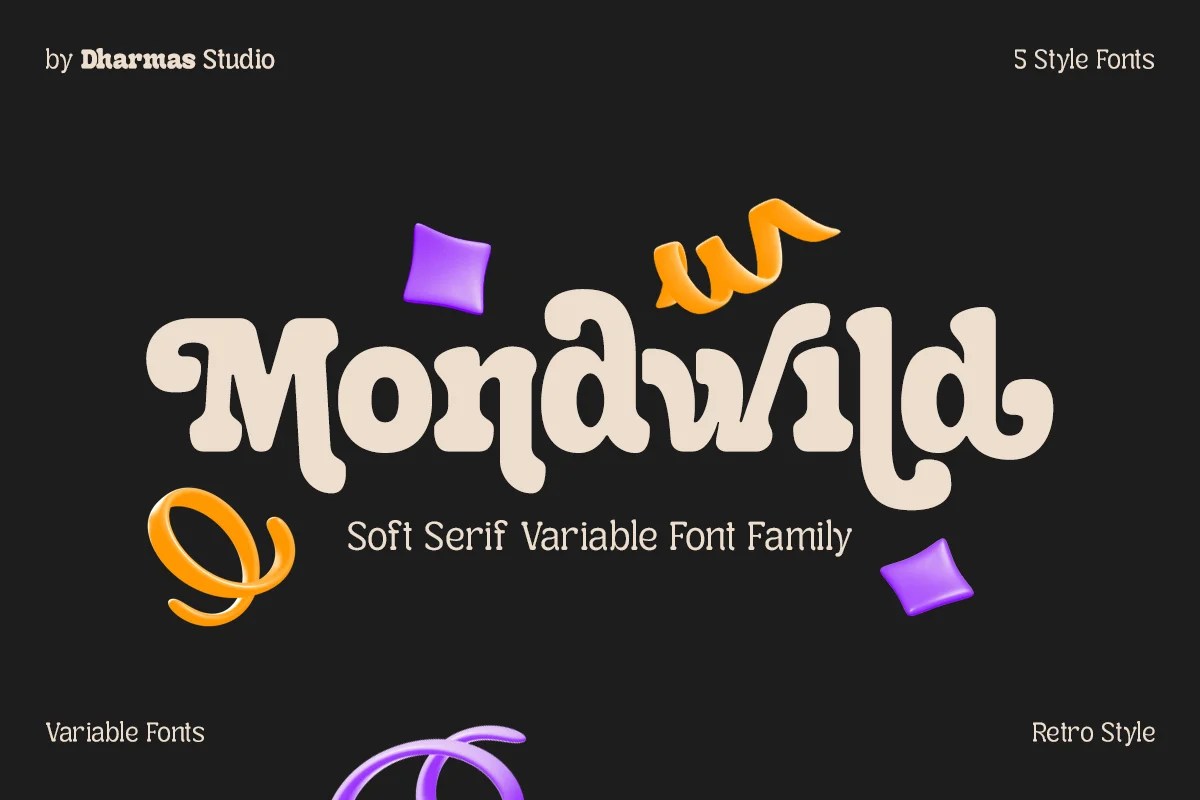 Mondwild Font by Dharmas Studio - Img 01
