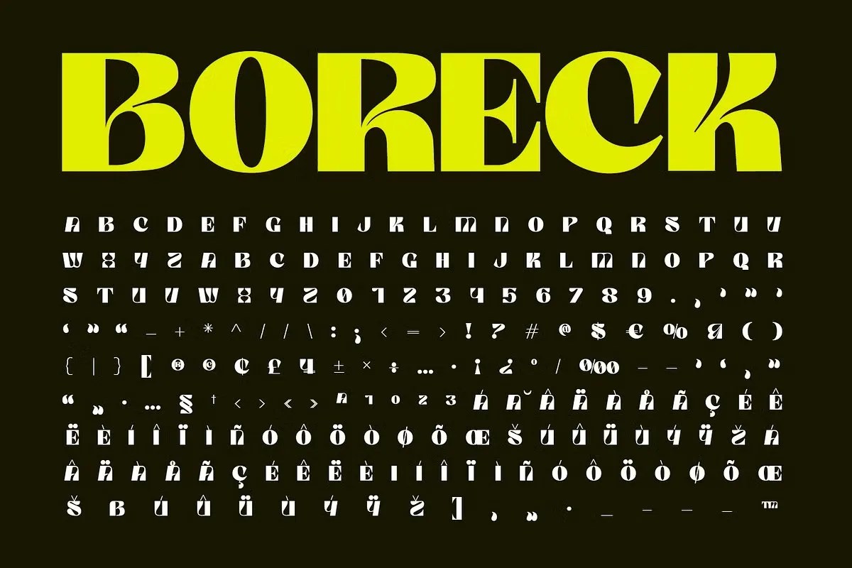 Boreck by Foxtype - Img 05
