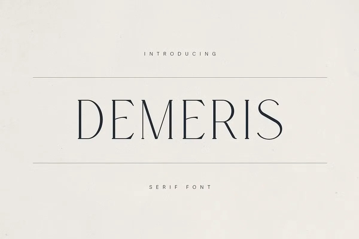Demeris by Only Fonts - Img 01
