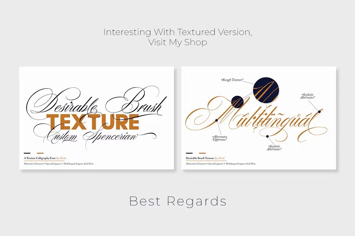 Desirable Calligraphy by Alcode - Img 03