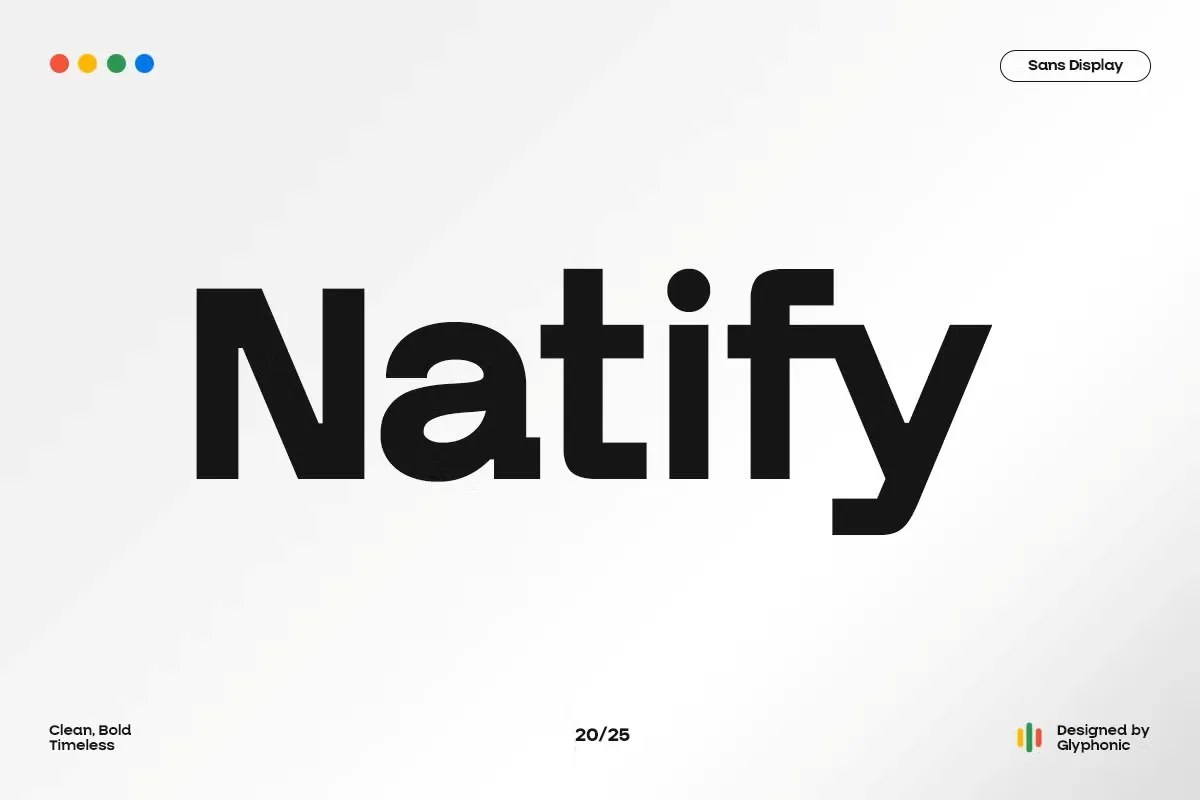 Natify by Glyphonic - Img 01
