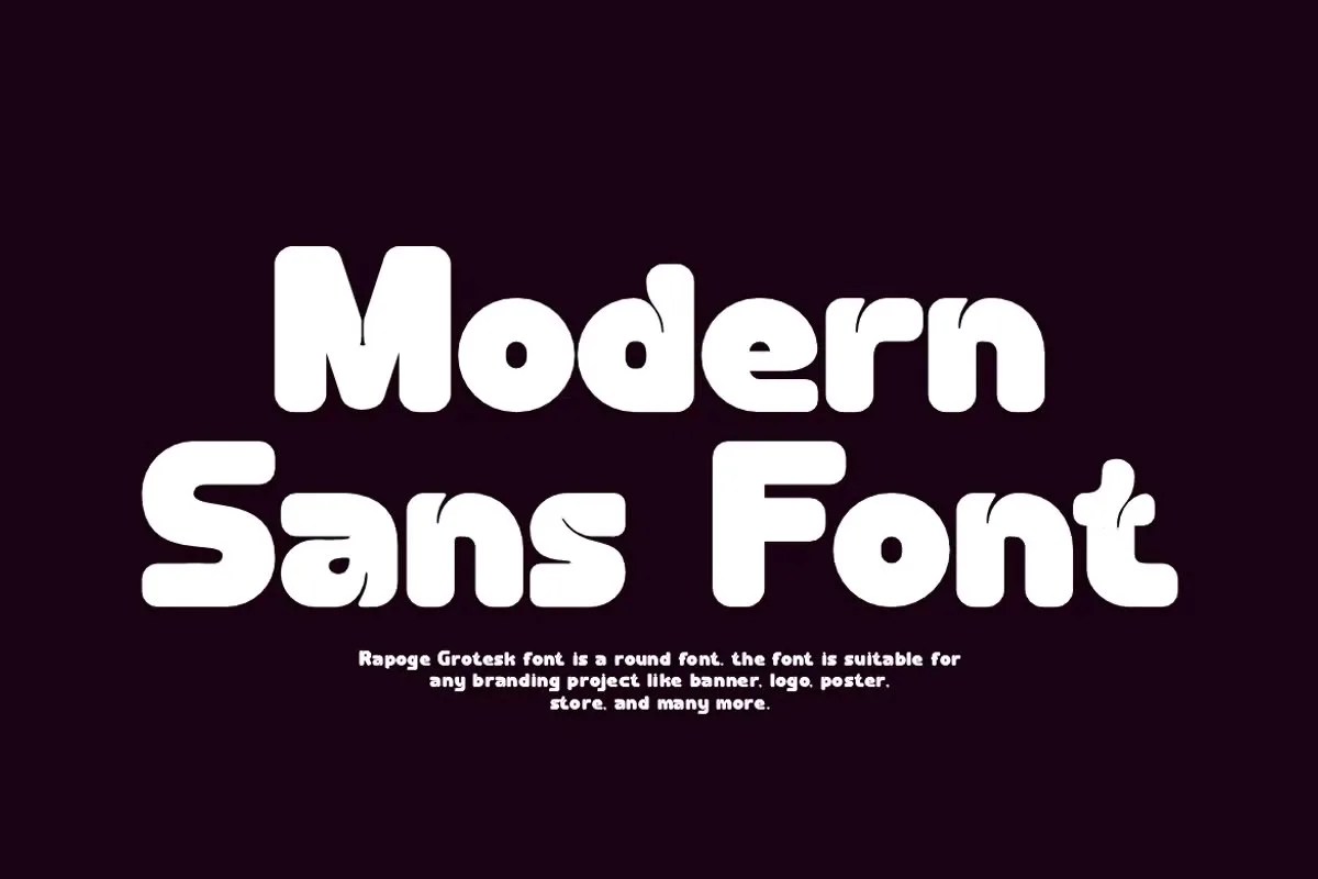 Rapoge Grotesk by QR Design Studio - Img 02