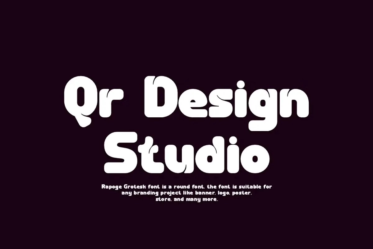 Rapoge Grotesk by QR Design Studio - Img 03