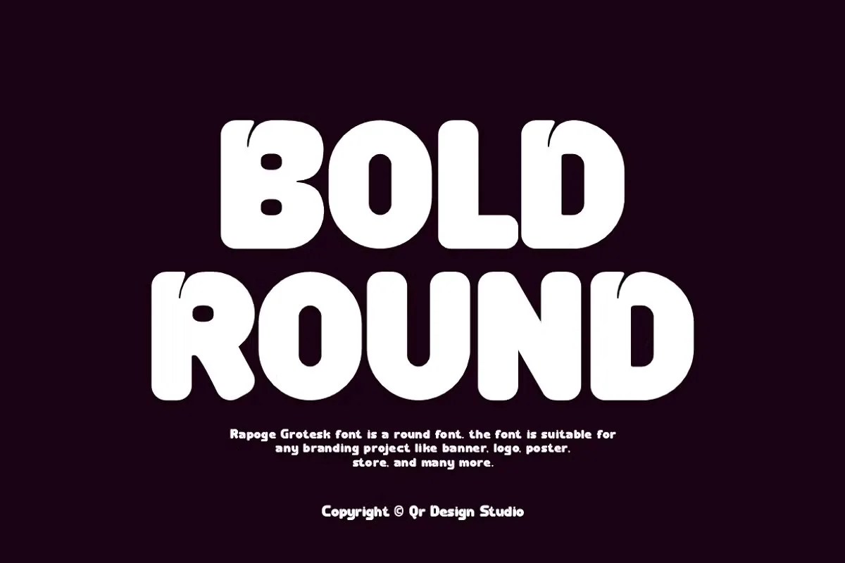 Rapoge Grotesk by QR Design Studio - Img 05
