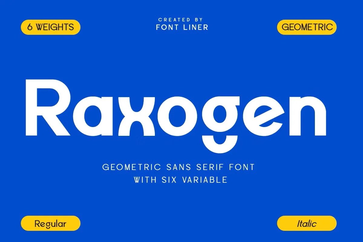 Raxogen by Font Liner - Img 01