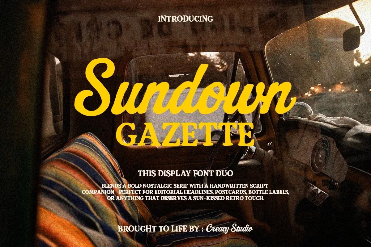 Sundown Gazette by Creacy Studio - Img 01