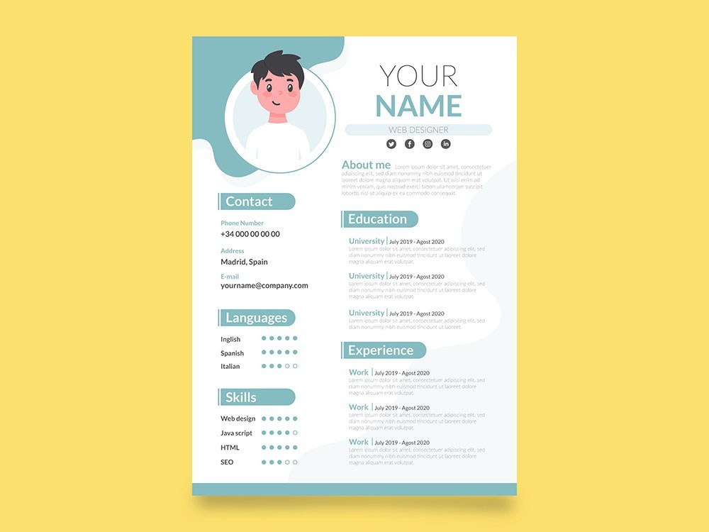 A student resume template that will land you an interview. Free Graduate Student Cv Resume Template Free Download