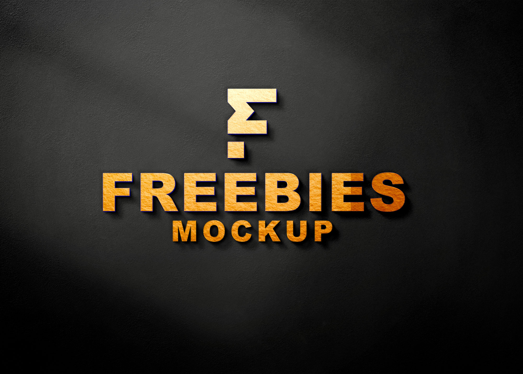 In 1980, engineer and physicist chuck hull invented the first prototypes of 3d printing. Golden 3d Freebies Logo Mockup Freebies Mockup
