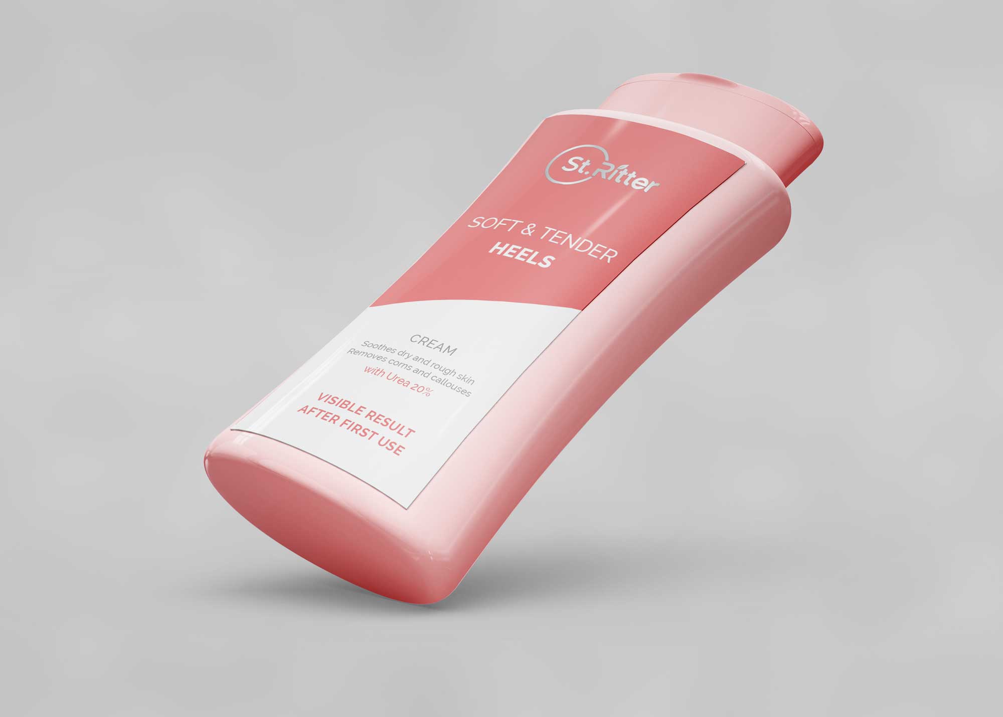 Beauty today is in everyone's reach, and so is this new cosmetics mockup. Summer Body Lotion Mockup Freebies Mockup