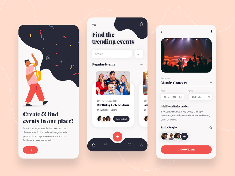 See more ideas about free psd, app design, psd. Event Management App Design Psd Freebie Freebiesui