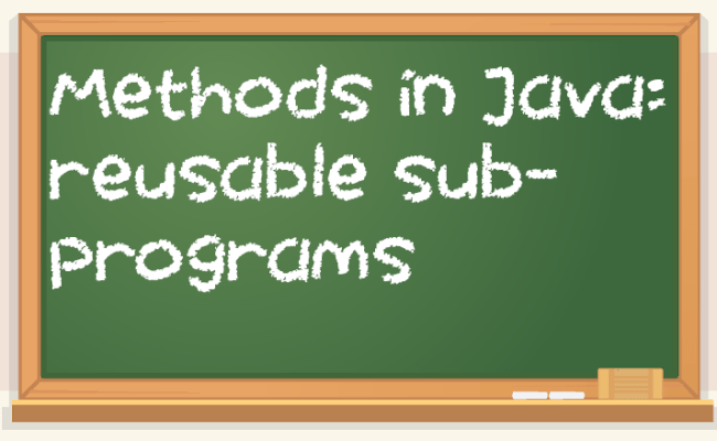 Java Methods – Free Coding Tutorials