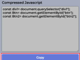 Ontools Js Compress Function Minify Javascript File Online