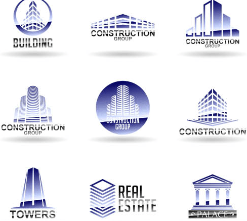 Real Estate Logo Set Vector Graphic Free Download