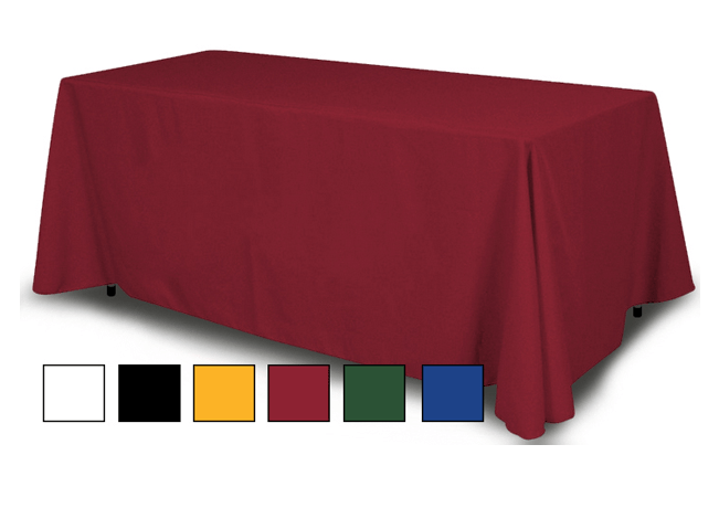 solid color table throw at freedom creative solutions