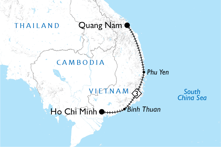 Sjourney Indochine Coastline View 2026 Rail Itinerary.