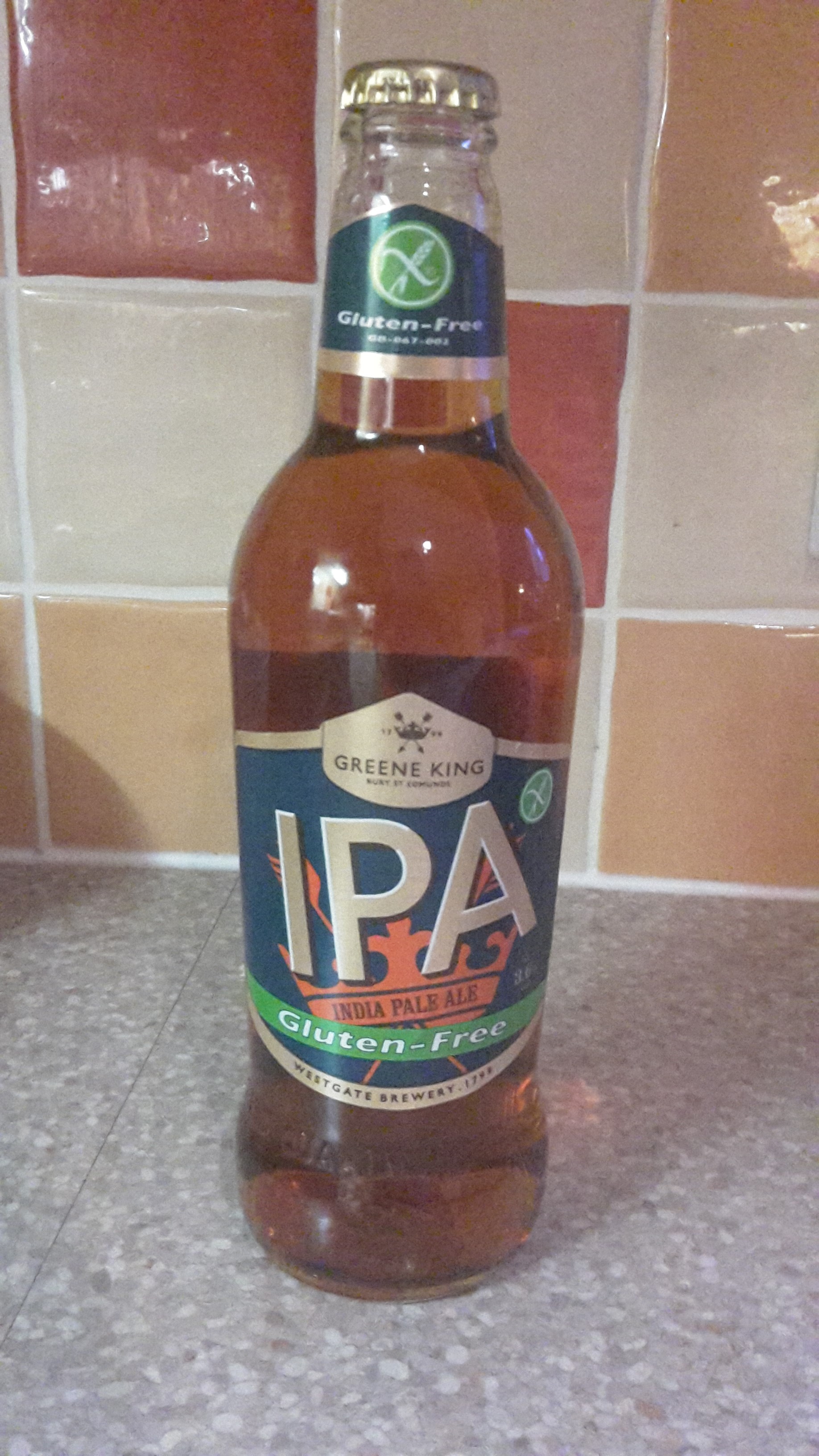 New gluten free IPA from Greene King