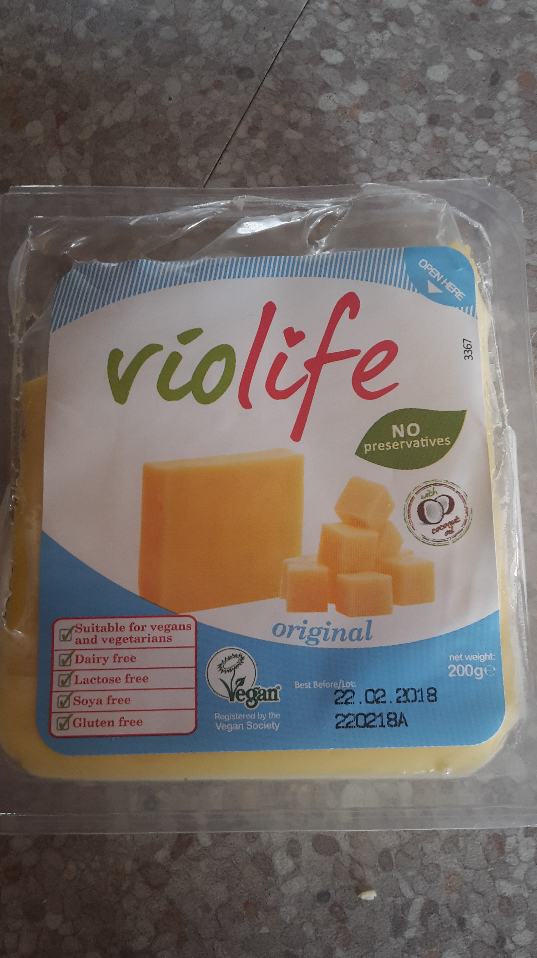 Violife - A cheese with bounce and no flavour of cheese!