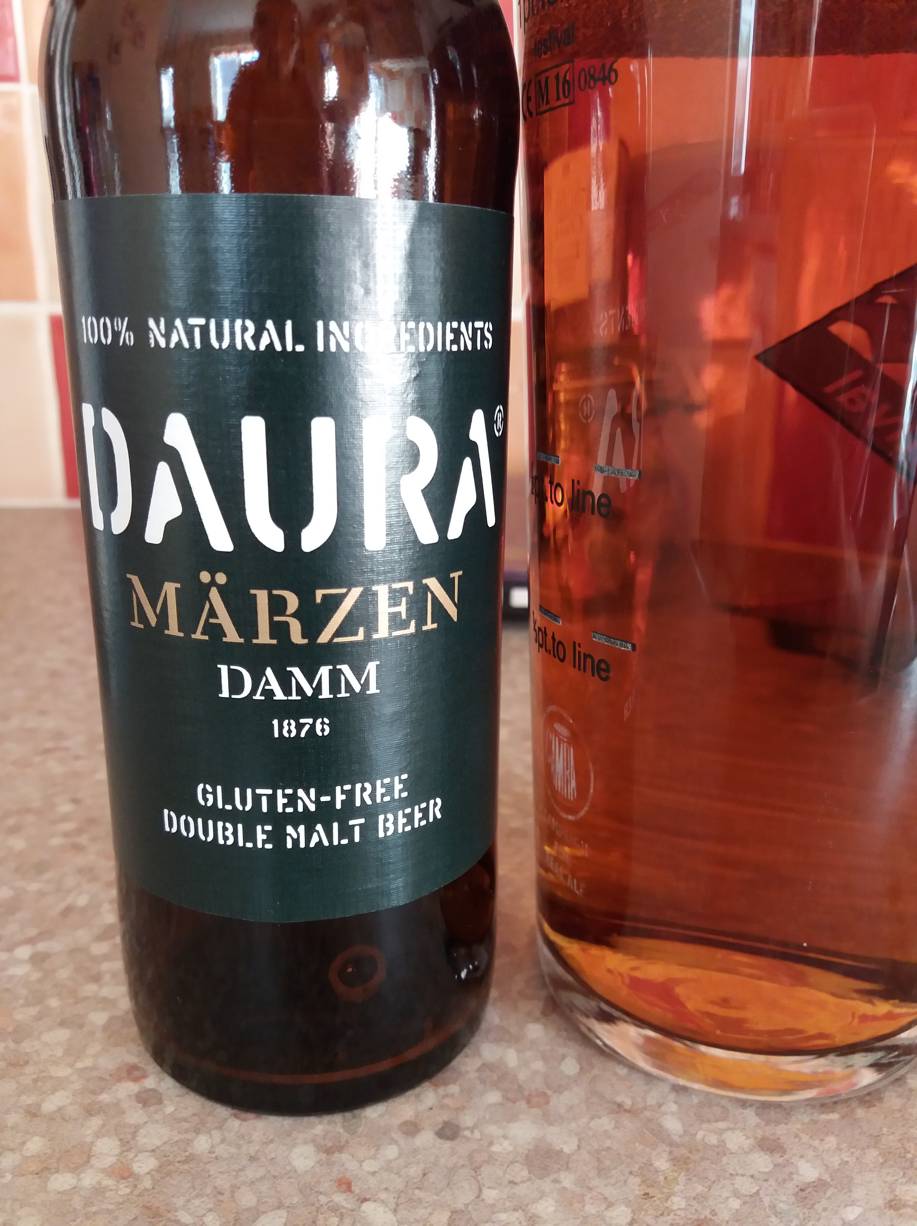 The latest beer from Estrella - Daura Marzen Damm