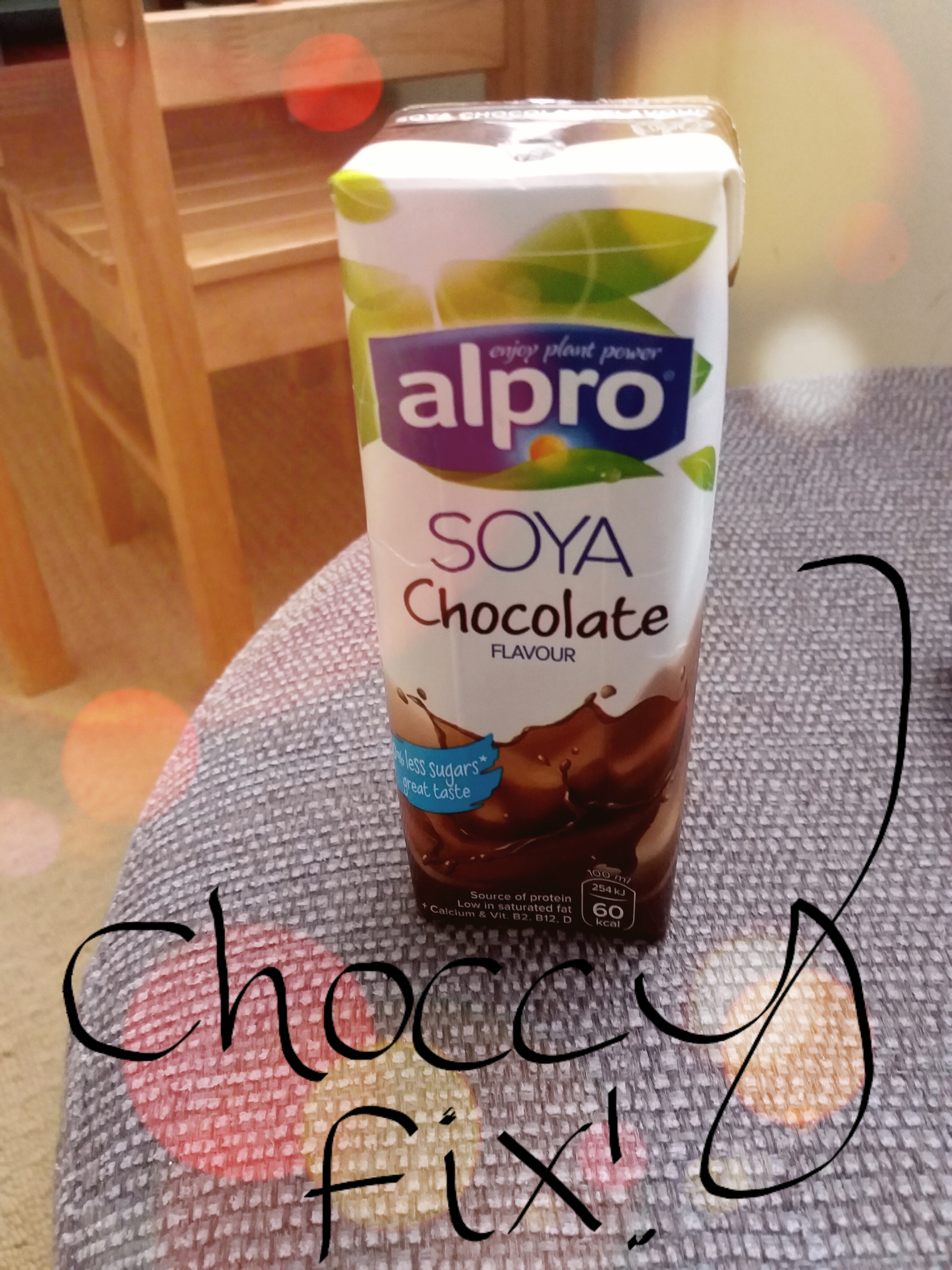 Alpro Soya Chocolate "milk" - perfect for a choccy fix