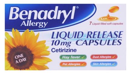 The only lactose free allergy tablet I could find