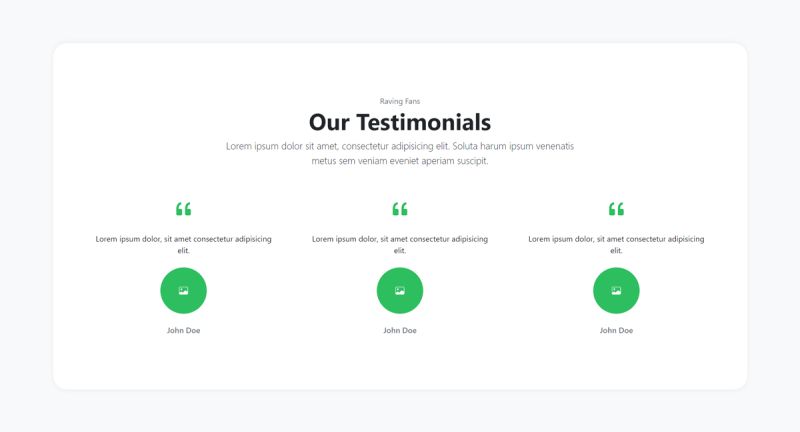 Free Testimonials Code Snippets Components And Examples - Creative Mountain Art - High Resolution