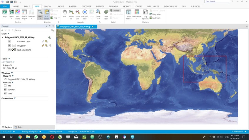 clip image on mapinfo