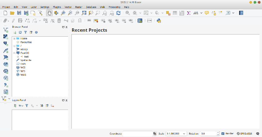 create a new shapefile layer on QGIS