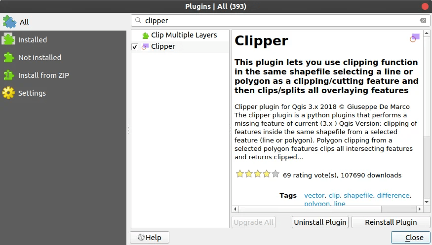 clipper - Free GIS Tutorial