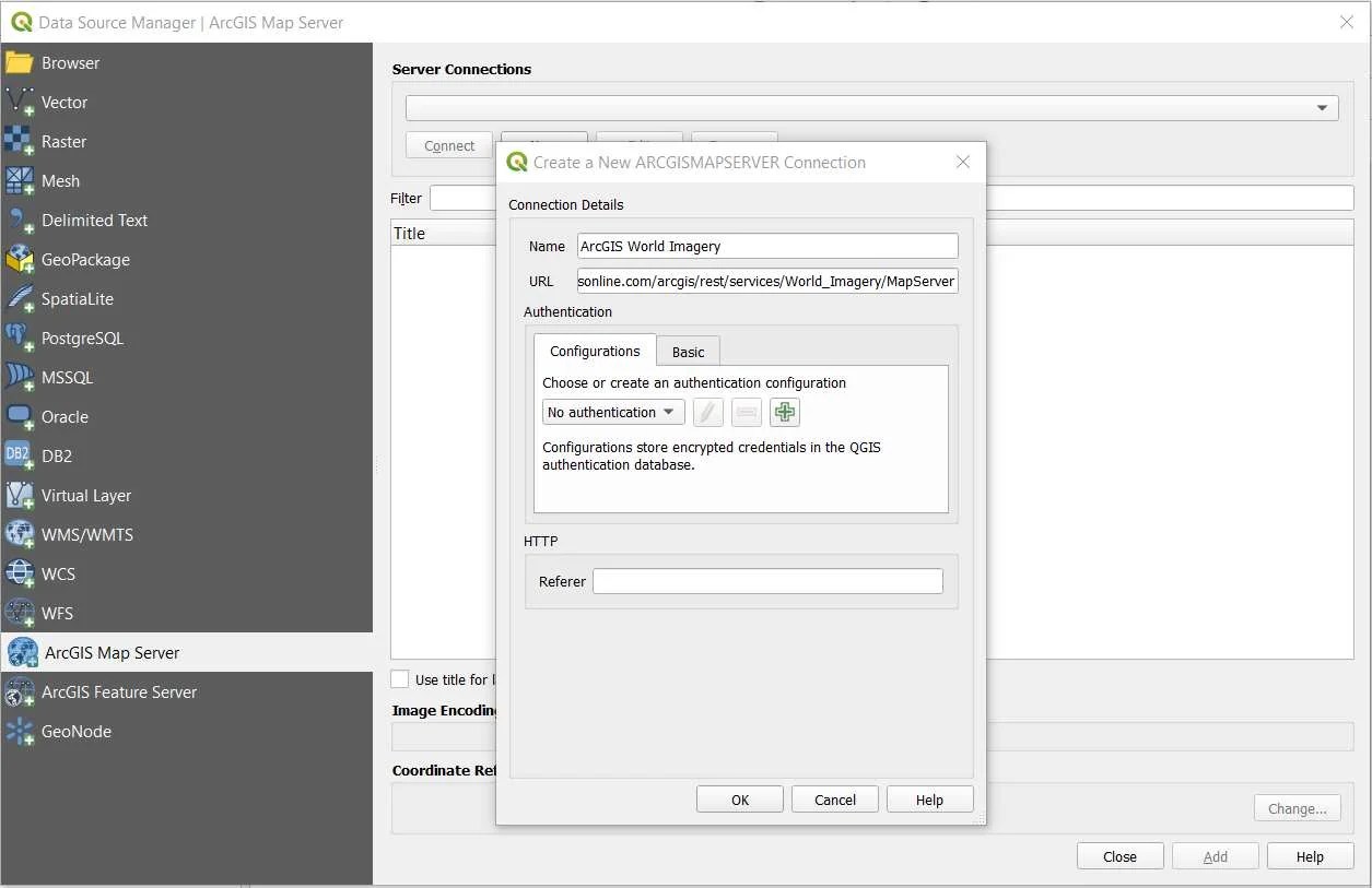 How to Add ArcGIS REST Service in QGIS GIS Tutorial