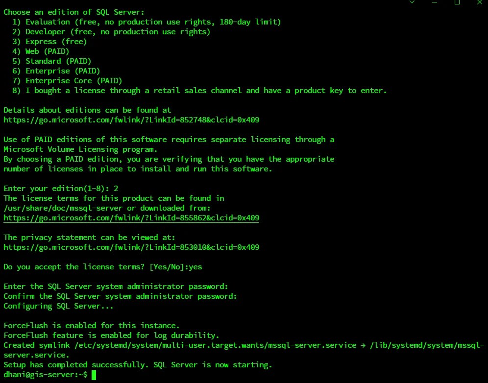 Success Install Microsoft SQL Server 2017 on Ubuntu Server 20.04 - Free ...