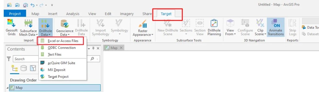 How to Create a New Drill Hole Database on ArcGIS Pro - GIS Tutorial