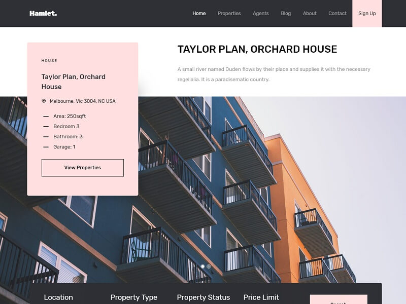 This free html5 template has all psd graphic sources included so you will. 15 Best Free Real Estate Html Website Templates 2022