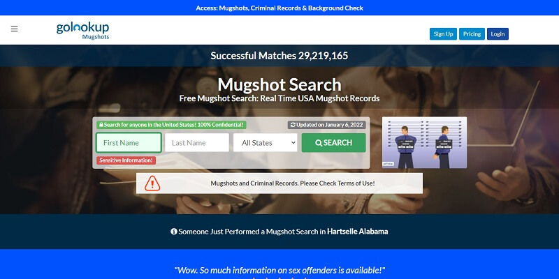 In 2018, there are minimal laws set in place to . Search Mugshots Online With The Fastest Directory Available
