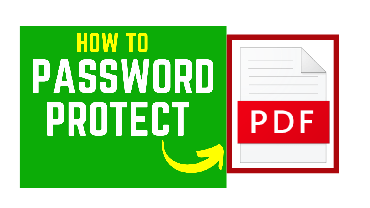 Password Protect PDF File using Adobe Acrobat Pro DC