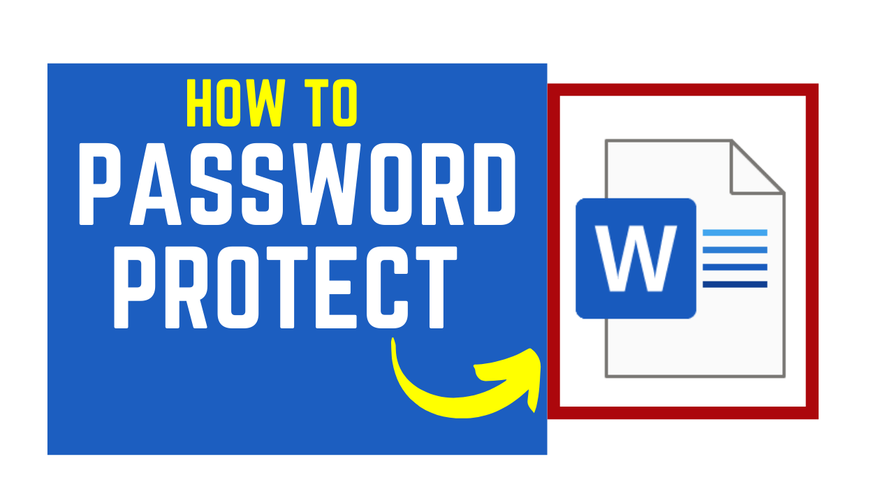 password protect word document