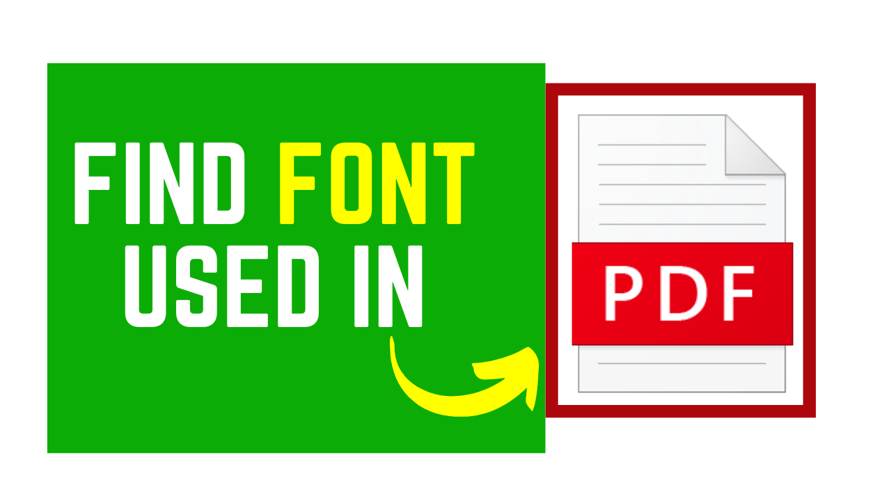 find font used in pdf